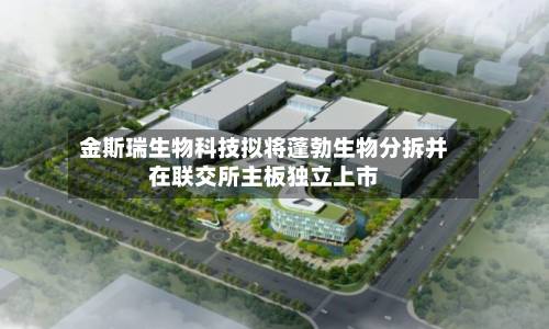 金斯瑞生物科技拟将蓬勃生物分拆并在联交所主板独立上市-第1张图片