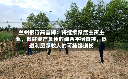 兰州银行高雪梅：将继续聚焦主责主业，做好资产负债的综合平衡管控，促进利息净收入的可持续增长-第2张图片