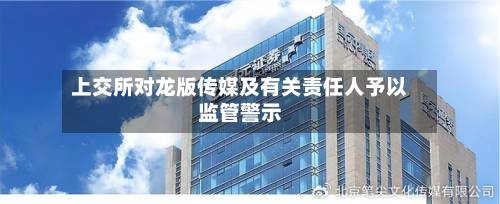 上交所对龙版传媒及有关责任人予以监管警示-第2张图片