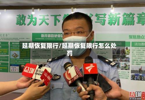 延期恢复限行/延期恢复限行怎么处罚-第3张图片
