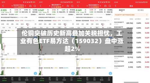 伦铜突破历史新高叠加关税担忧，工业有色ETF易方达（159032）盘中涨超2%-第3张图片
