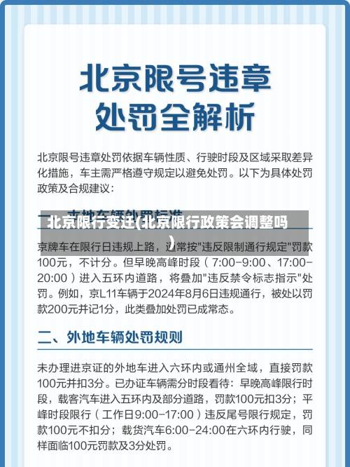 北京限行变迁(北京限行政策会调整吗)-第2张图片