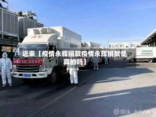 近来【疫情永辉捐款疫情永辉捐款是真的吗】-第2张图片