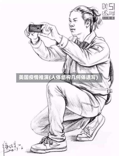 美国疫情推演(人体结构几何体速写)