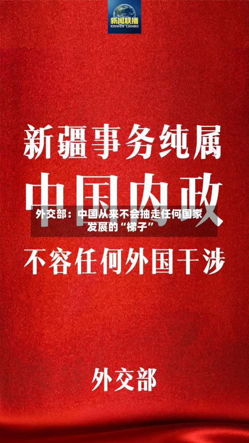 外交部：中国从来不会抽走任何国家发展的“梯子”-第2张图片
