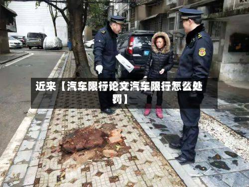 近来【汽车限行论文汽车限行怎么处罚】-第1张图片