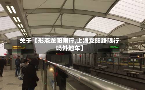 关于【形态龙阳限行,上海龙阳路限行吗外地车】-第2张图片