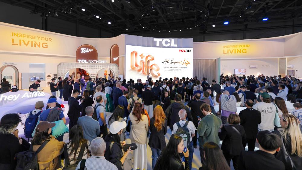 连续16年参展IFA，TCL展示Mini LED及AI家电	，欧洲本土化员工超九成
