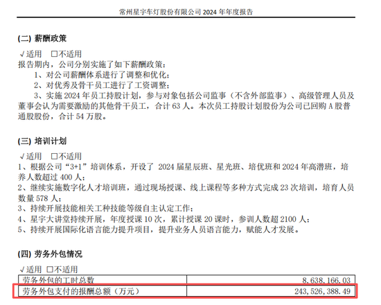 星宇股份再现重大财报差错	，2.44万亿外包费用？